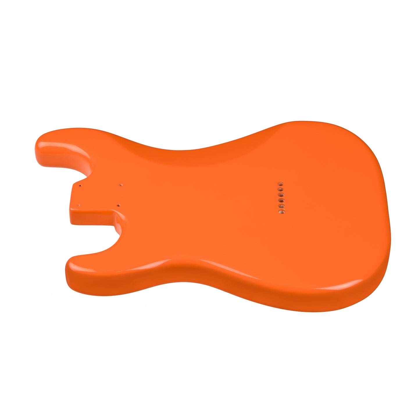 AE Guitars® S-Style Paulownia Replacement Guitar Body Capri Orange