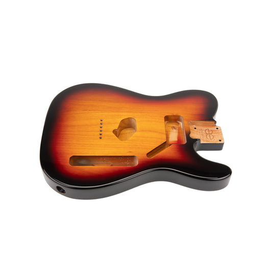 AE Guitars® T-Style Alder Replacement Guitar Body Nitro Top Sunburst