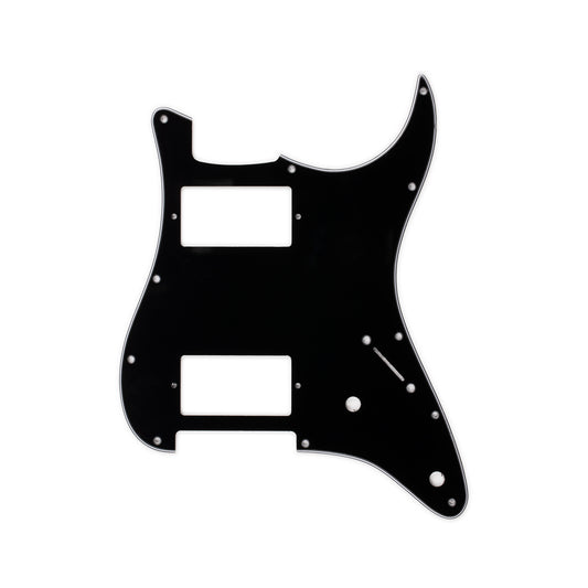 AE Guitars® HH Strat 3-PLY B/W/B Black Pickguard