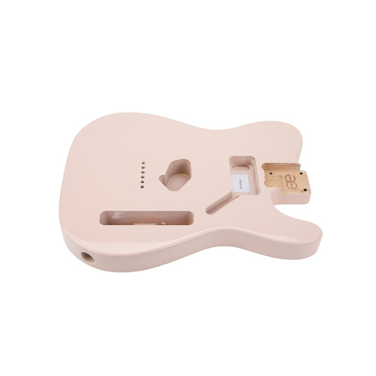 AE Guitars® T-Style Alder Replacement Guitar Body Shell Pink