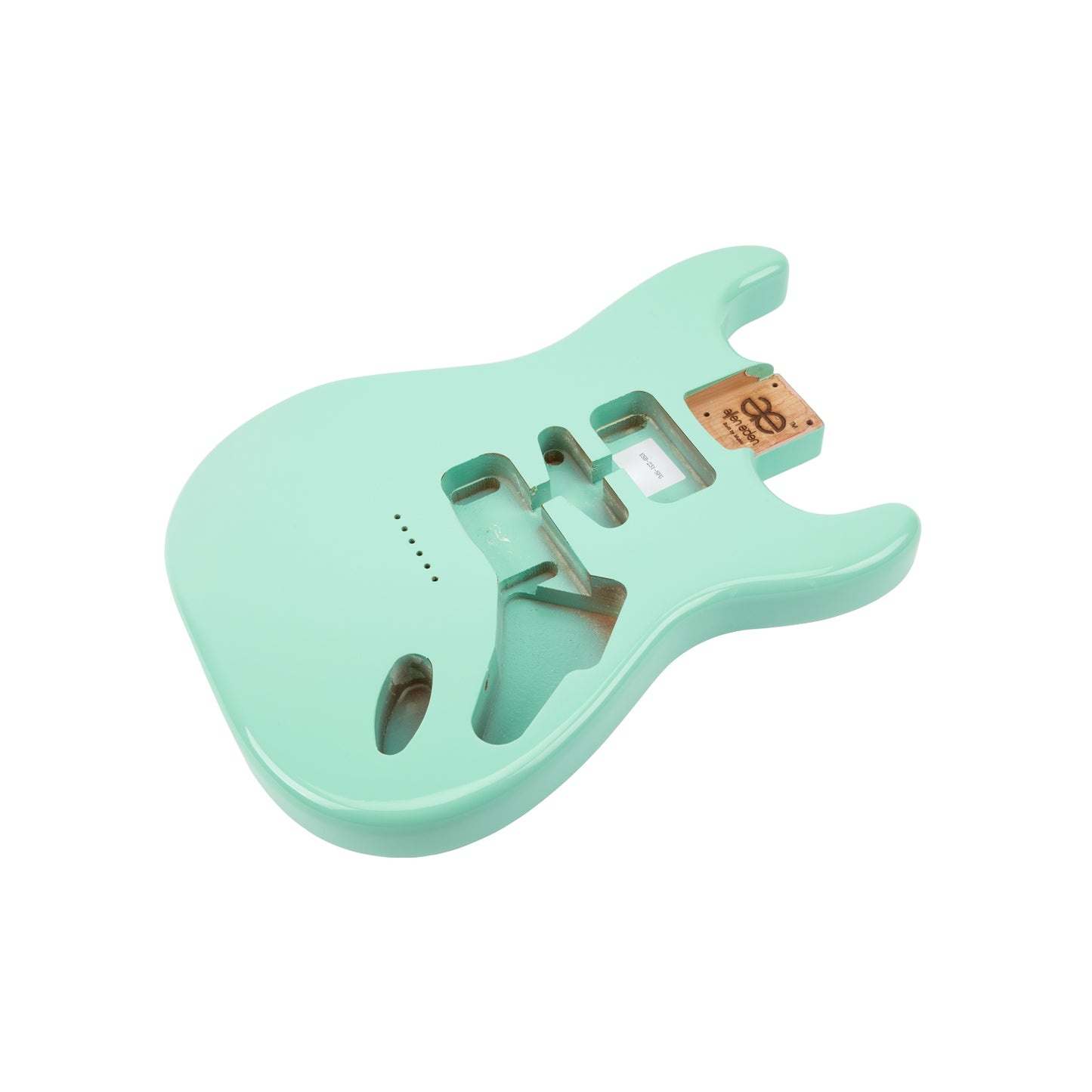 AE Guitars® S-Style Alder Replacement Guitar Body Seafoam Green