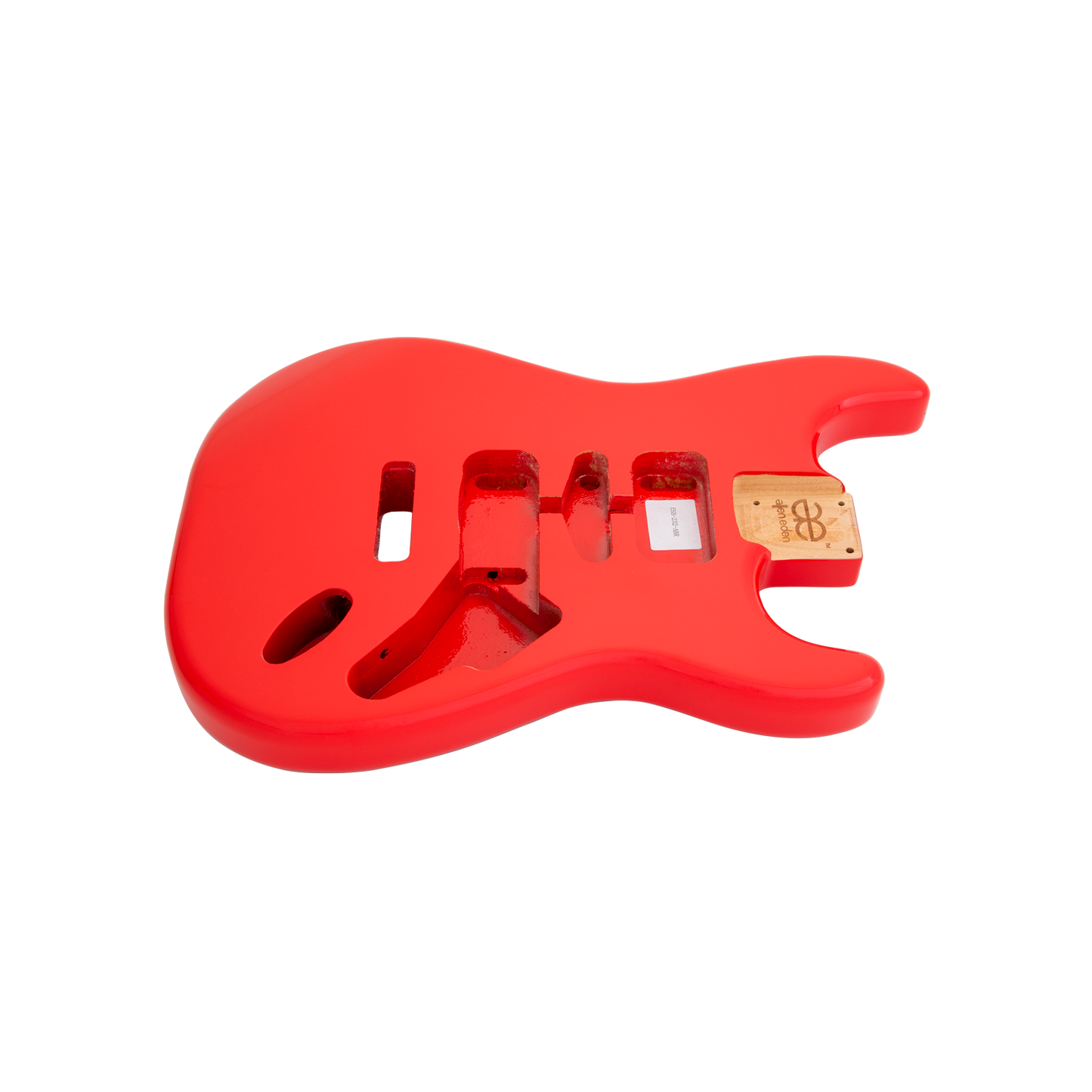 AE Guitars® S-Style Alder Replacement Guitar Body Fire Engine Red