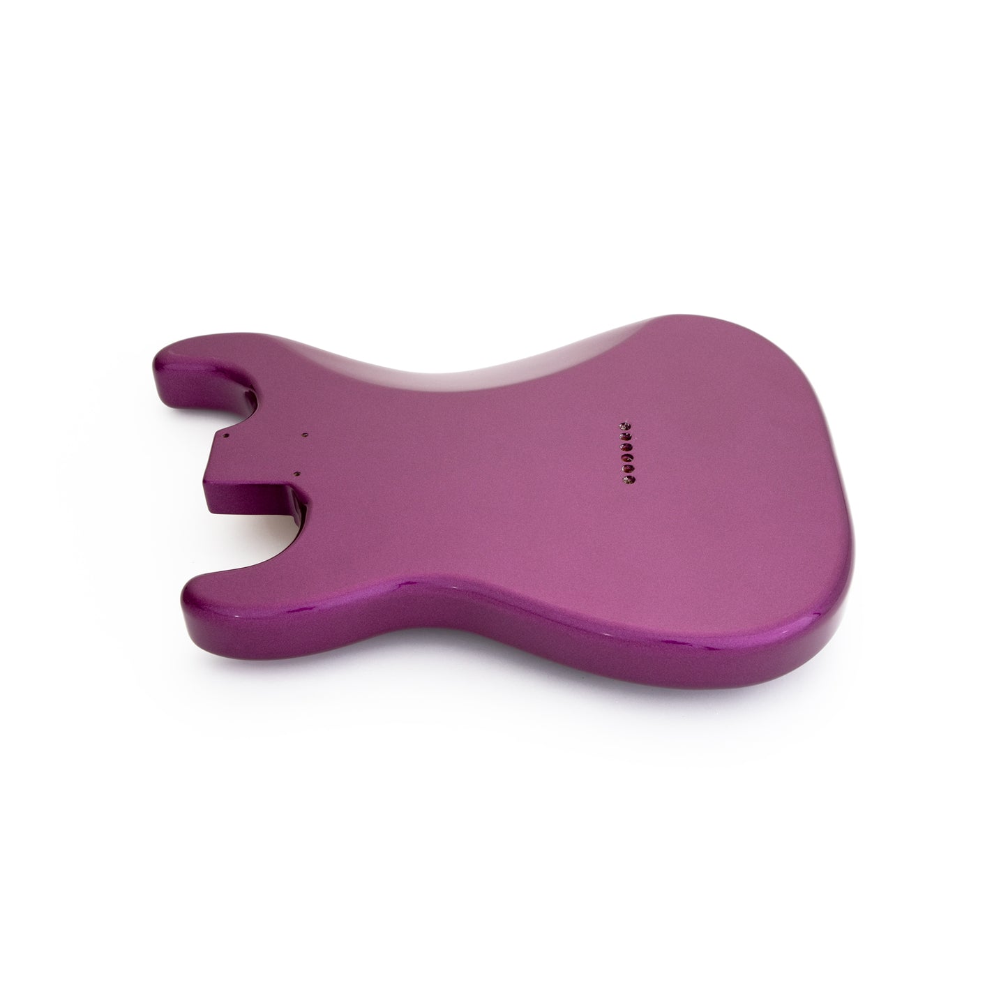 AE Guitars® S-Style Paulownia Replacement Guitar Body Purple Sparkle