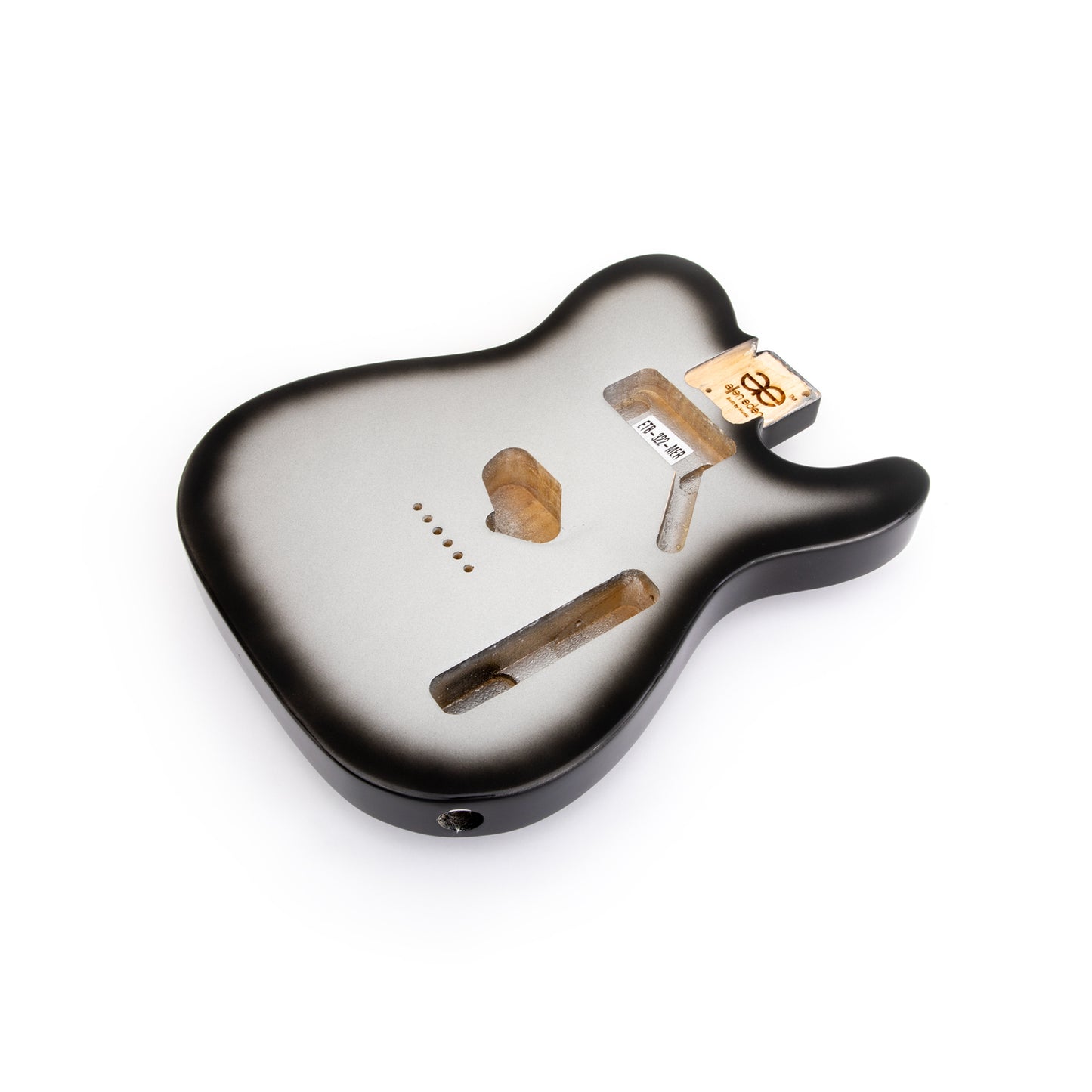 AE Guitars® T-Style Paulownia Replacement Guitar Body Mercury