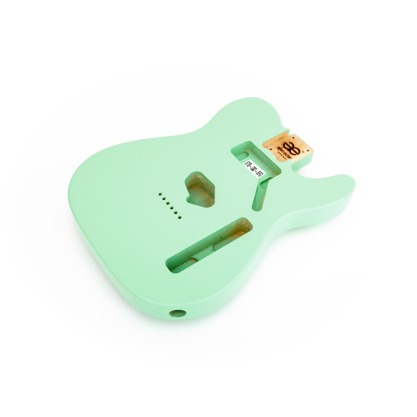 AE Guitars® T-Style Paulownia Replacement Guitar Body Seafoam Green