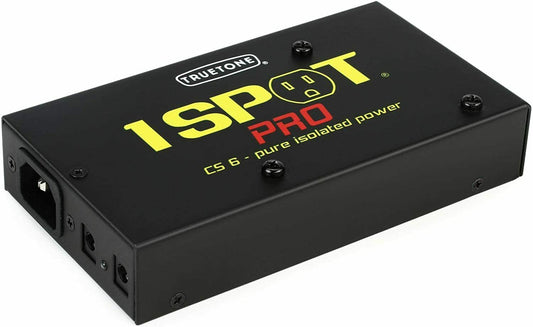 TrueTone 1 SPOT PRO CS6 6-output Low-profile Isolated Guitar Pedal Power Supply