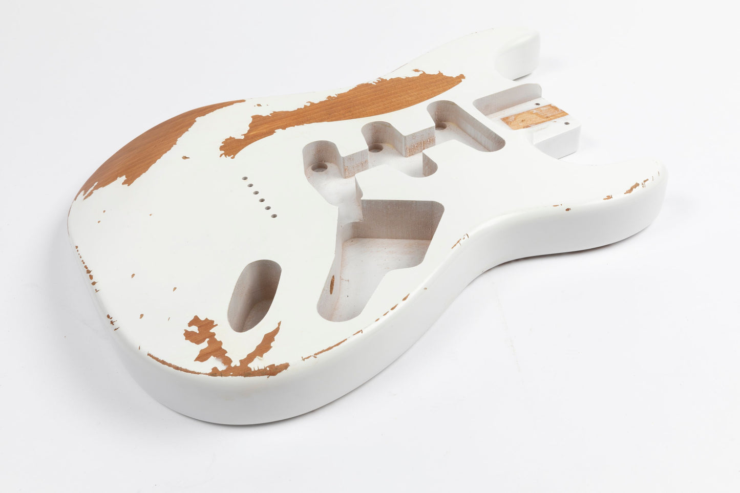 AE Guitars® Artifact Series Replacement Hardtail Guitar Body - Antique White