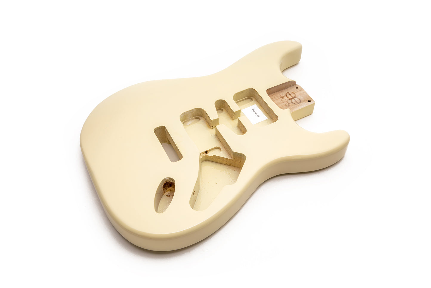 AE Guitars® S-Style Paulownia Replacement Guitar Body Vintage White